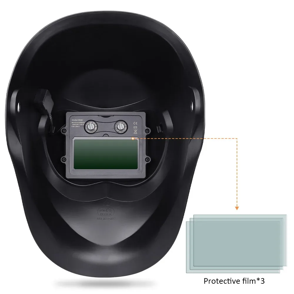 Маски сварщика автоматический затемняющий свет большой вид автоматическое