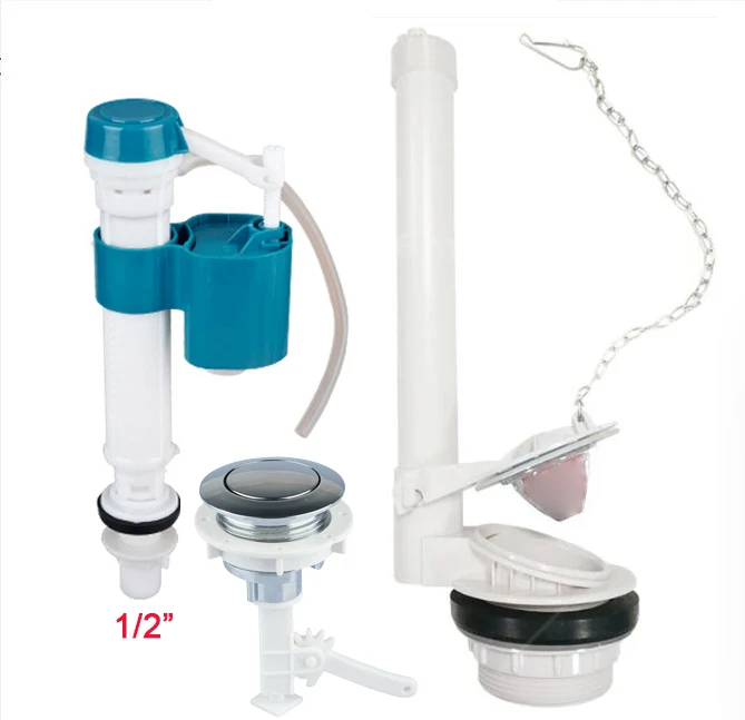 

Фитинги для унитаза Впускной клапан Комплект крепления бака Туалет Вода Охота Смыв Водосберегающий впускной клапан Комплект бачка для унитаза