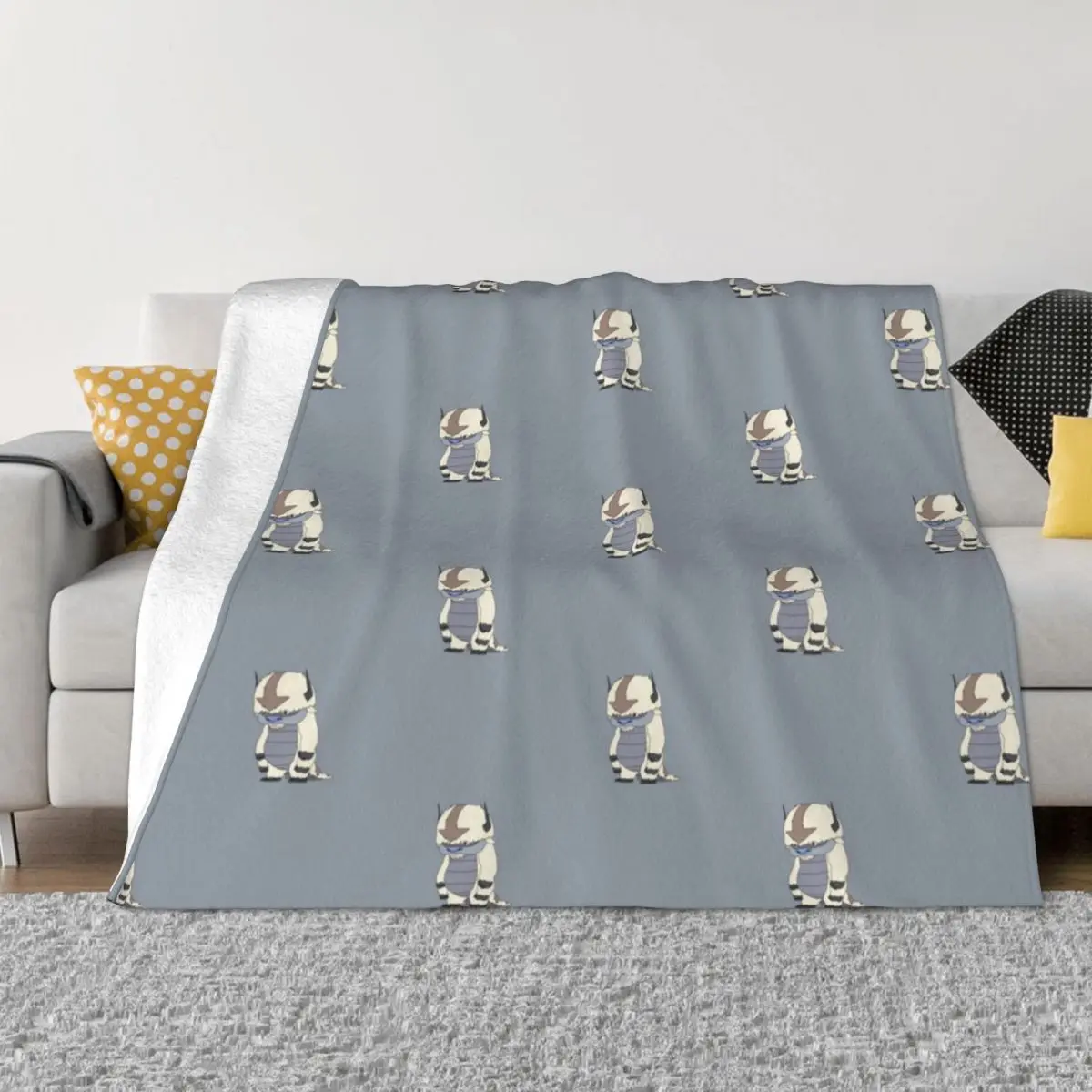 

Avatar The Last Airbender Cartoon Plaid Blankets Velvet Winter Anime Soft Throw Blanket for Bedding Office Plush Thin Quilt