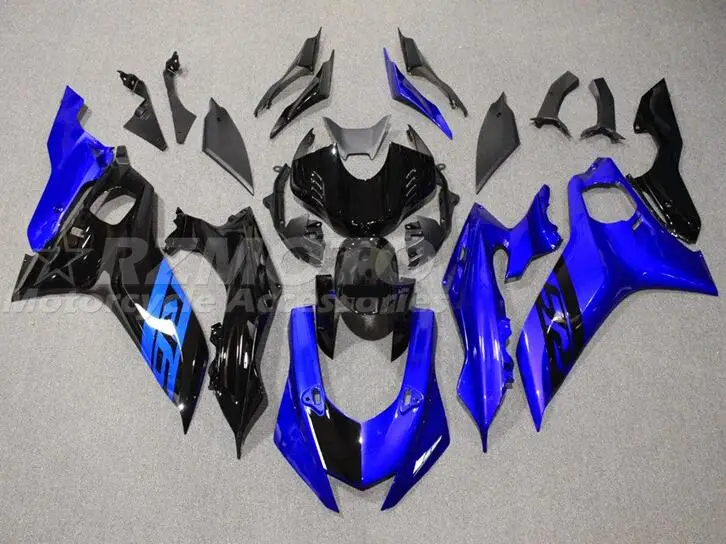 

4Gifts New ABS Fairings Kit Fit for YAMAHA YZF- R6 2017 2018 2019 2020 2021 2022 17 18 19 20 21 22 23 Bodywork Set Black Blue