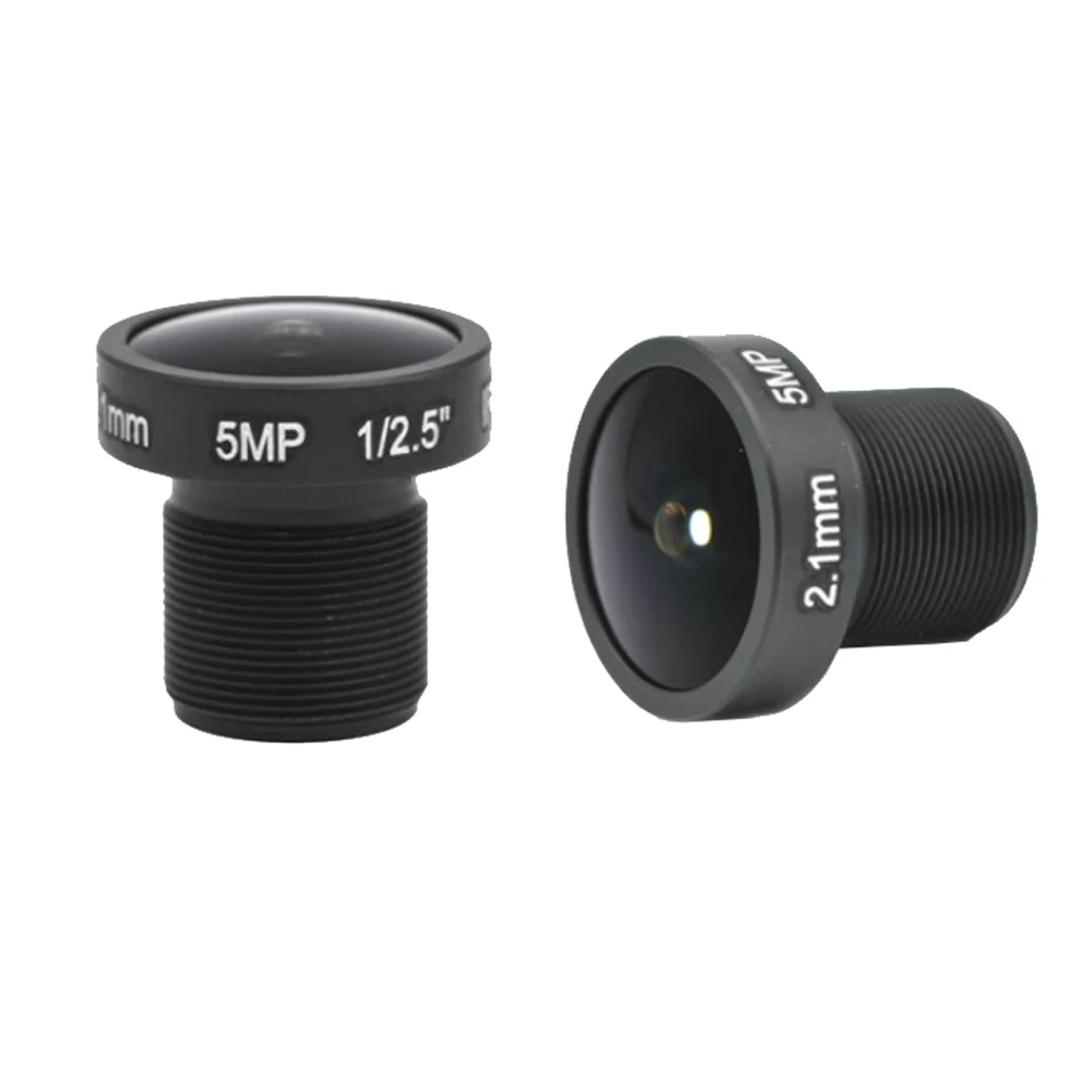 Широкоугольный объектив 2,1 мм HD 5MP F2.0 Формат 12,5 M12 * 0,5 Крепление для камеры видеонаблюдения + объектив с фильтром IR650 (art.: 3920d31891356) - 3920d31891356