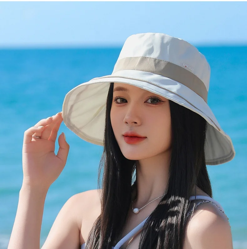 Шляпа Женская Солнцезащитная из ледяного шелка 56-58 см