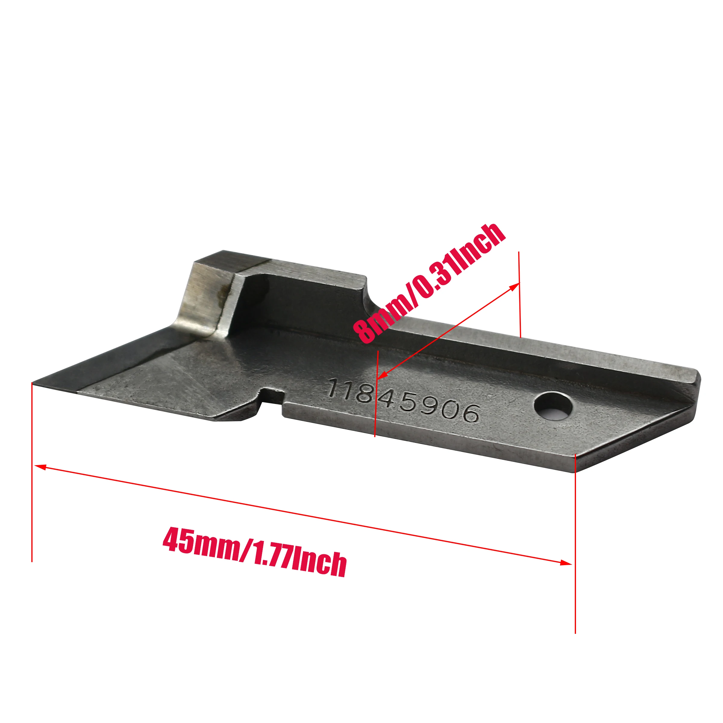 Аксессуары Промышленная швейная машина-оверлок 1 комплект верхний и нижний нож