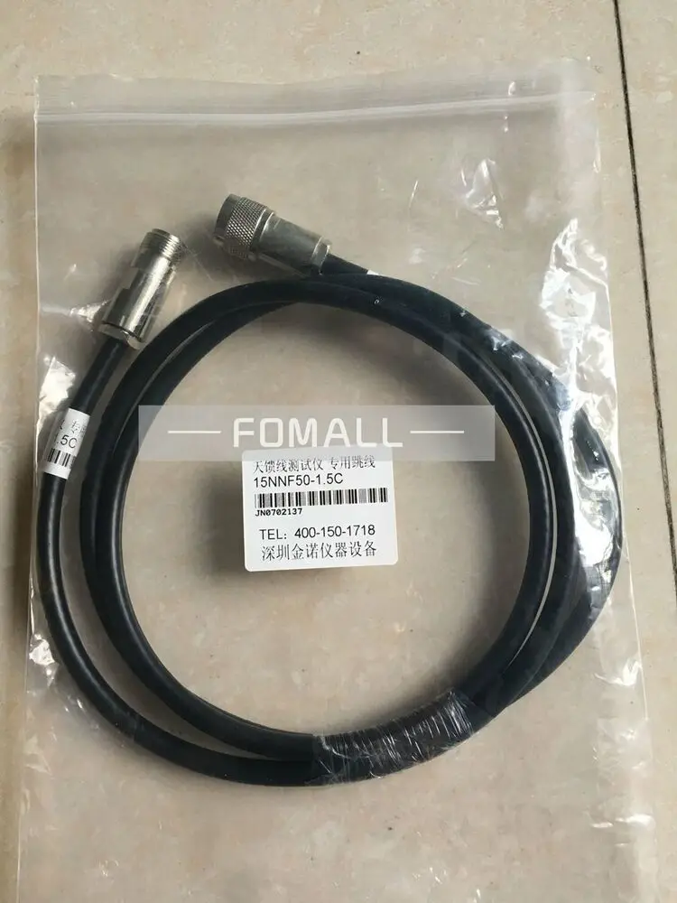 

1Pcs FOR Anritsu Antenna Feeder Tester Test line Port Cable 15NNF50-1.5C 1.5M