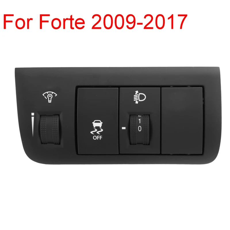 

New Dashboard Brightness Switch Headlight Height Adjustment Switch For KIA Forte 2009-2017 933001M230WK