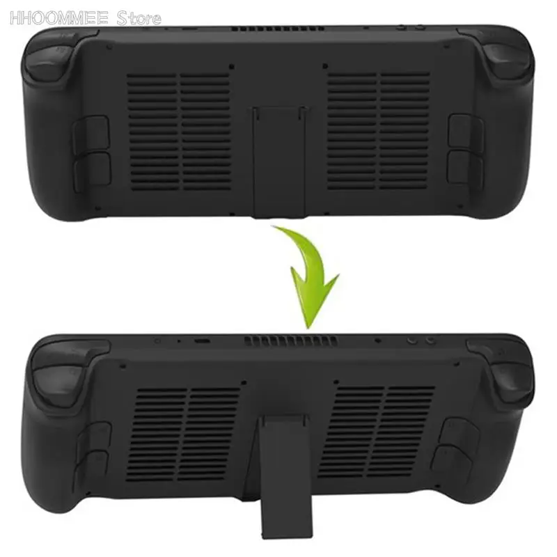

For Steam Deck Game Console Protective Case With Bracket For Steam Deck Console Cooling Back Shell Game Accessories