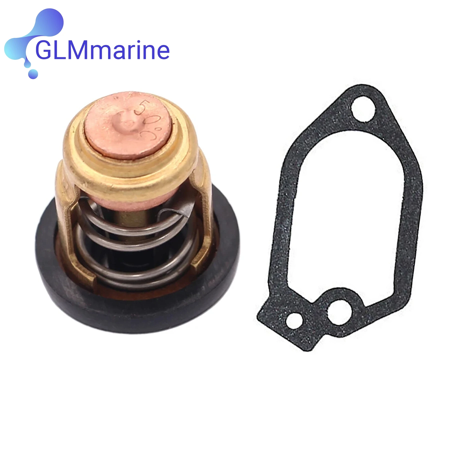 Фото Термостат с прокладкой для Yamaha подвесной 6E5-12411-10 688-12411-10 61A-12414-A0 №4