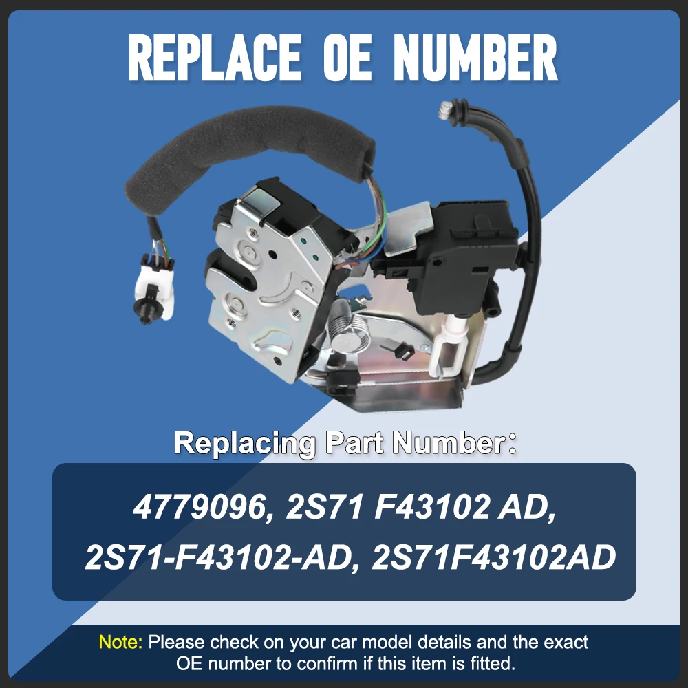 Фото Привод замка двери багажника для Ford Mondeo Mk3 2000-2007 2S71F43102AD №4