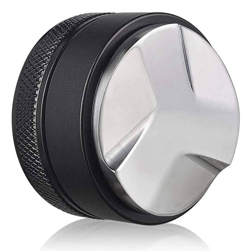 

Coffee Distributor, Espresso Distribution Tool/Leveler 3 Angled Slopes Adjustable Palm Tamper Fits