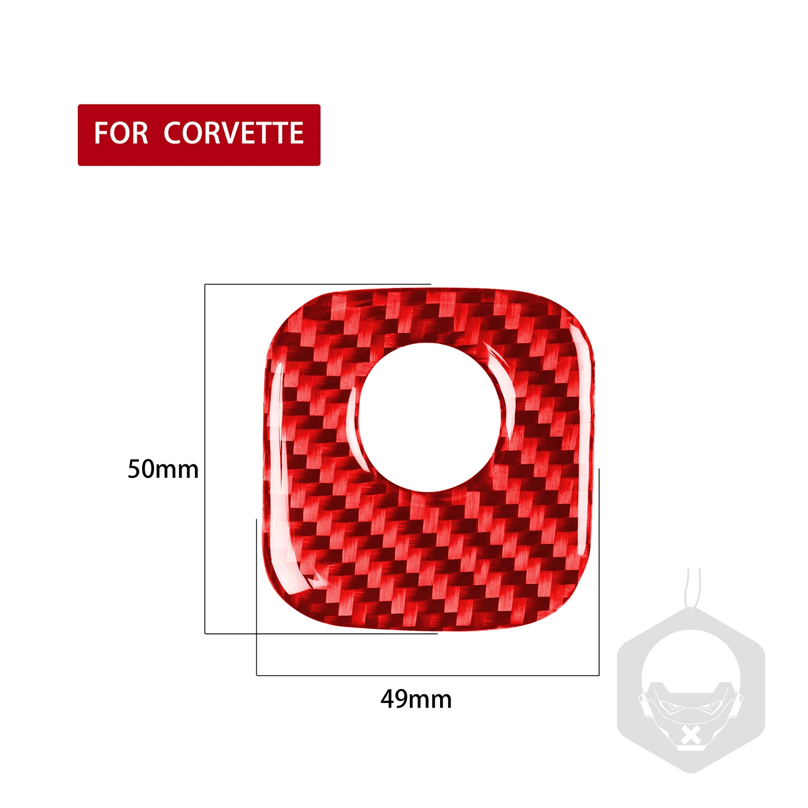 Для Chevrolet Corvette C6 2005-2007 коробка для перчаток из углеродного волокна Коробка