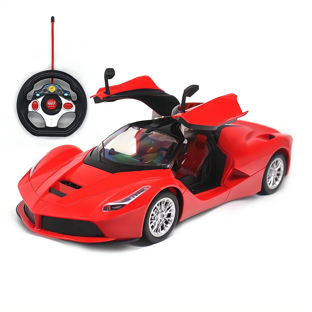 

Large Size 1:14 Electric RC Car Remote Control Cars Machines On Radio Control Vehicle Toys For Boys Door Can Open 6066