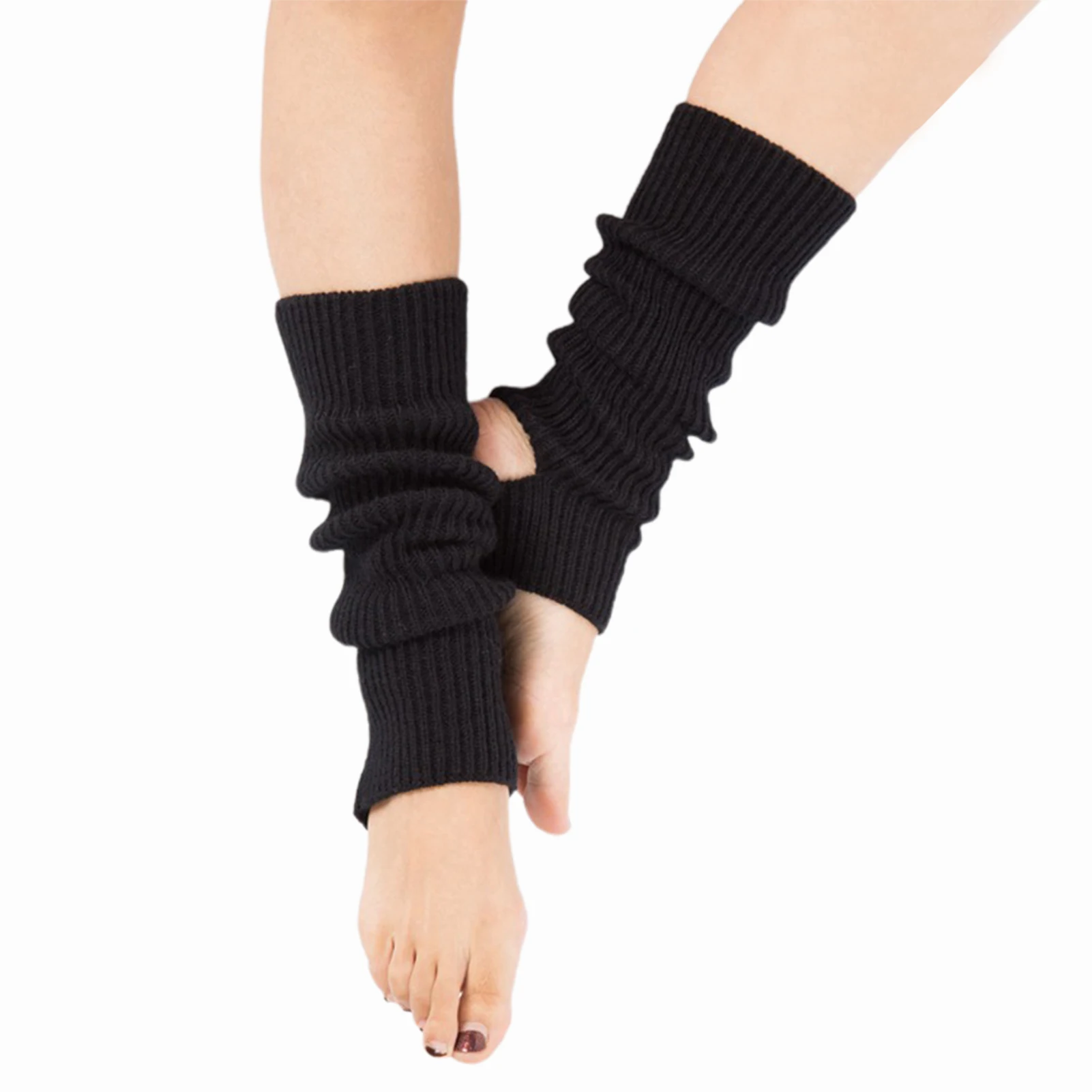 

Exercising Warmers Woman Long Socks Fitness 1 Female Latin Dancing Section Socks Woman Fashion Leg Pair Walking Knitting Wear