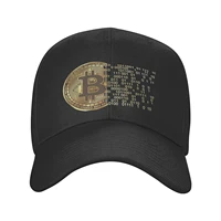 golden bitcoin for crypto currency baseball cap for men bucket hat mens cap hat for boy hats for men trucker hat cap for women