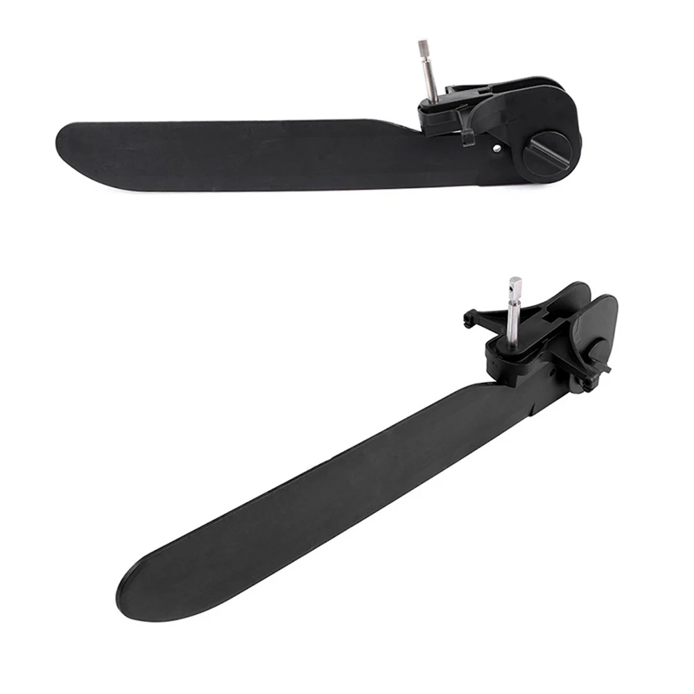 

2023 New Canoe Kayak Boat Tail Kayak Rudder Direction Foot Tool Thick Clip Boat Buckle Rope Control Sailing Kit Parts