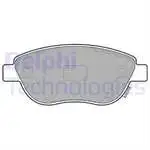 

LP1990 for front brake pad big type CORSA D