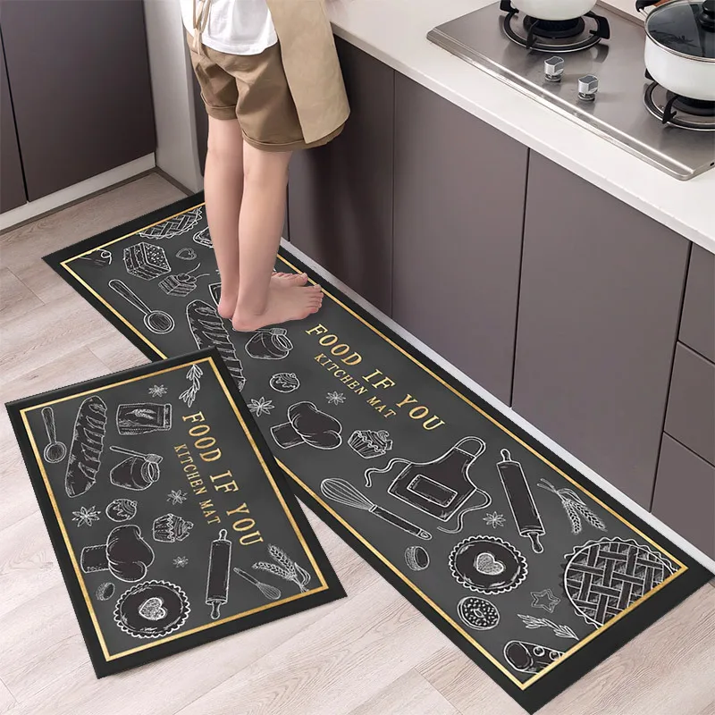 

Myvision Modieuze Eenvoudige Nordic Stijl Keuken Vloermat Huishoudelijke Tapijt Lange Strip Deur Mat Moderne Home Decor