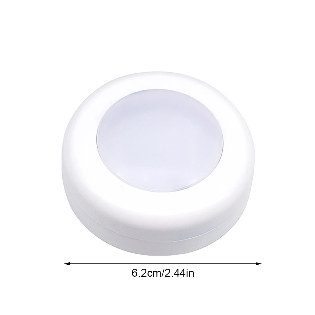 

1 2 3 5 LED Closet Cabinet Lights Remote Control Colorful Bright 0 5W Kitchen Lamp Battery Operated Plastic Night Lighting