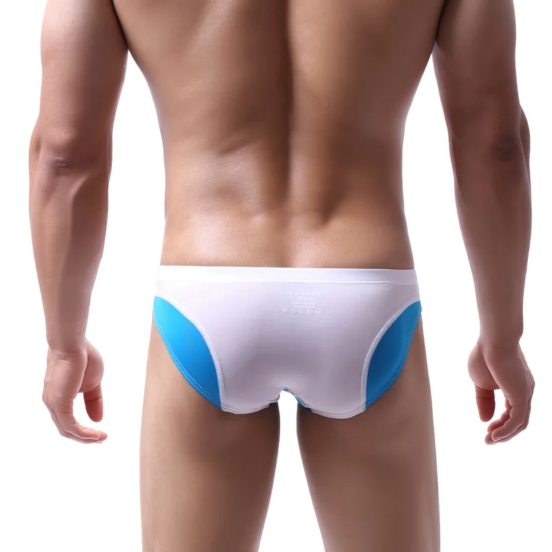 Фото Мужские трусы-брифы, дышащие, с U-образным вырезом, Cueca Masculina №1