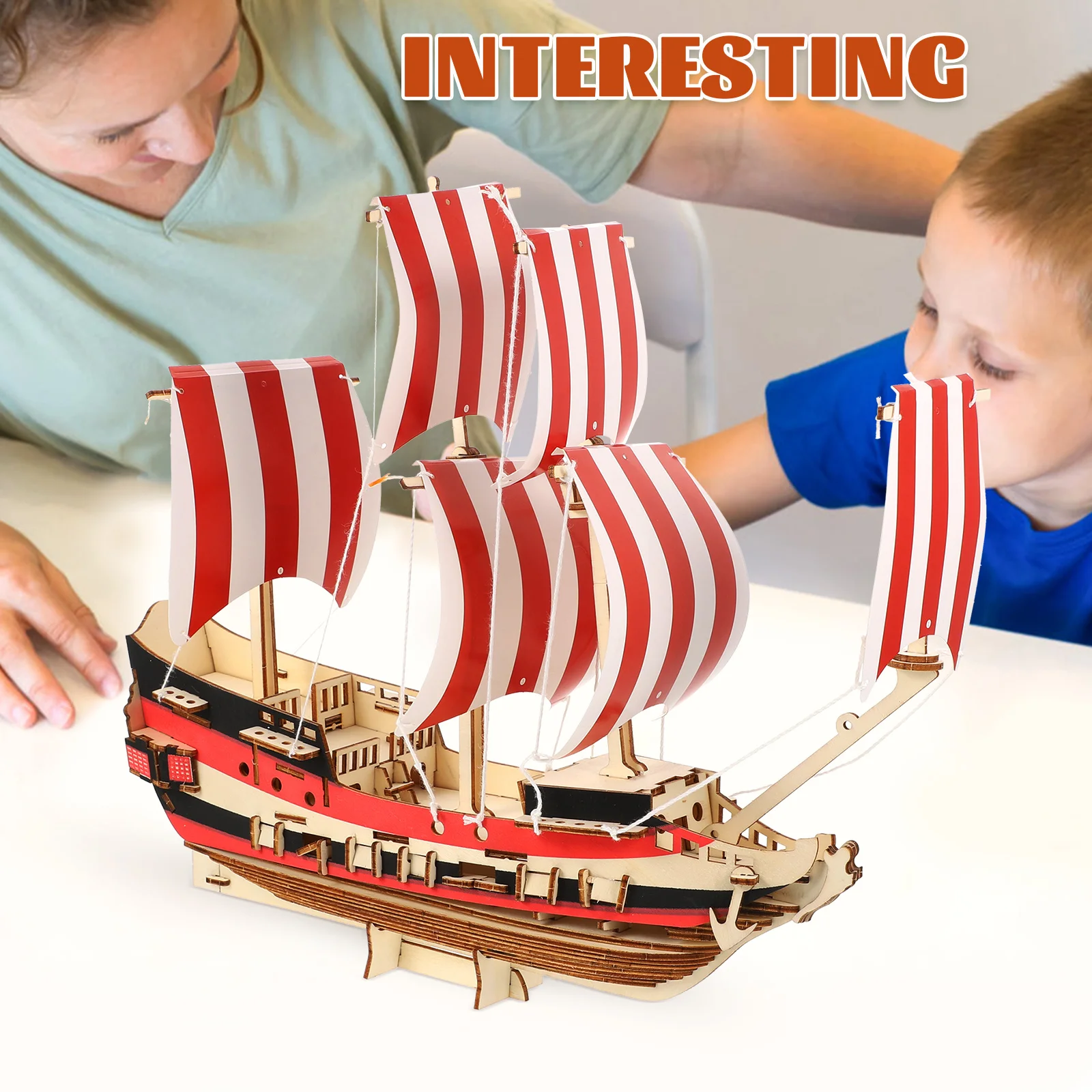 3D пазлы для парусного спорта деревянные взрослых реалистичные модели парусной