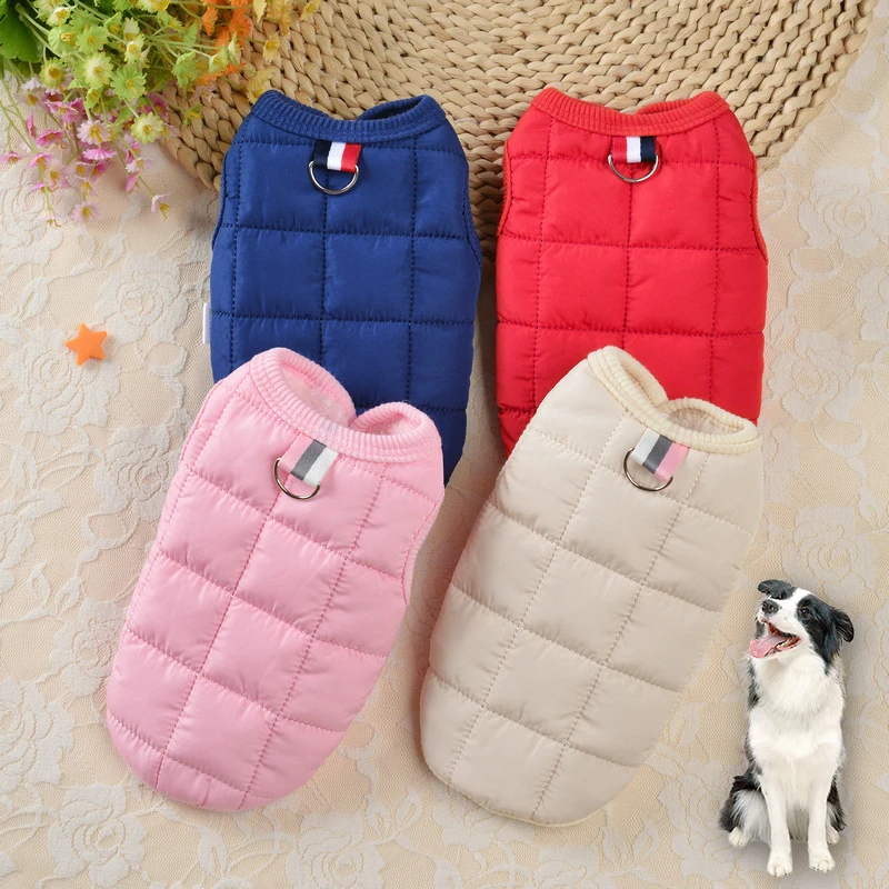 

Warm Dog Clothes For Small Dog Windproof Winter Pet Dog Coat Jacket Padded Clothes Puppy Outfit Vest Yorkie Chihuahua Clothes