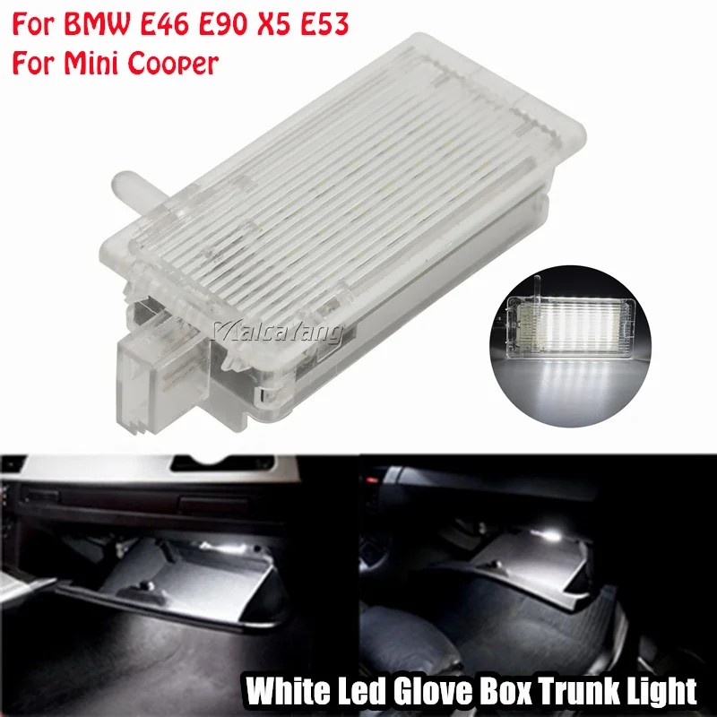 

Car LED Glove Trunk Light Glove Box Lamp For BMW E46 E90 X5 E53 E81 E82 E83 X3 E84 X1 E87 E92 Mini R50 R52 R53 R55 R56 R57 R60