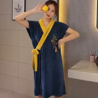 womens sauna microfiber bath towel goods for home and comfort bathroom towels bathrobe terry female wearable robe dress towel