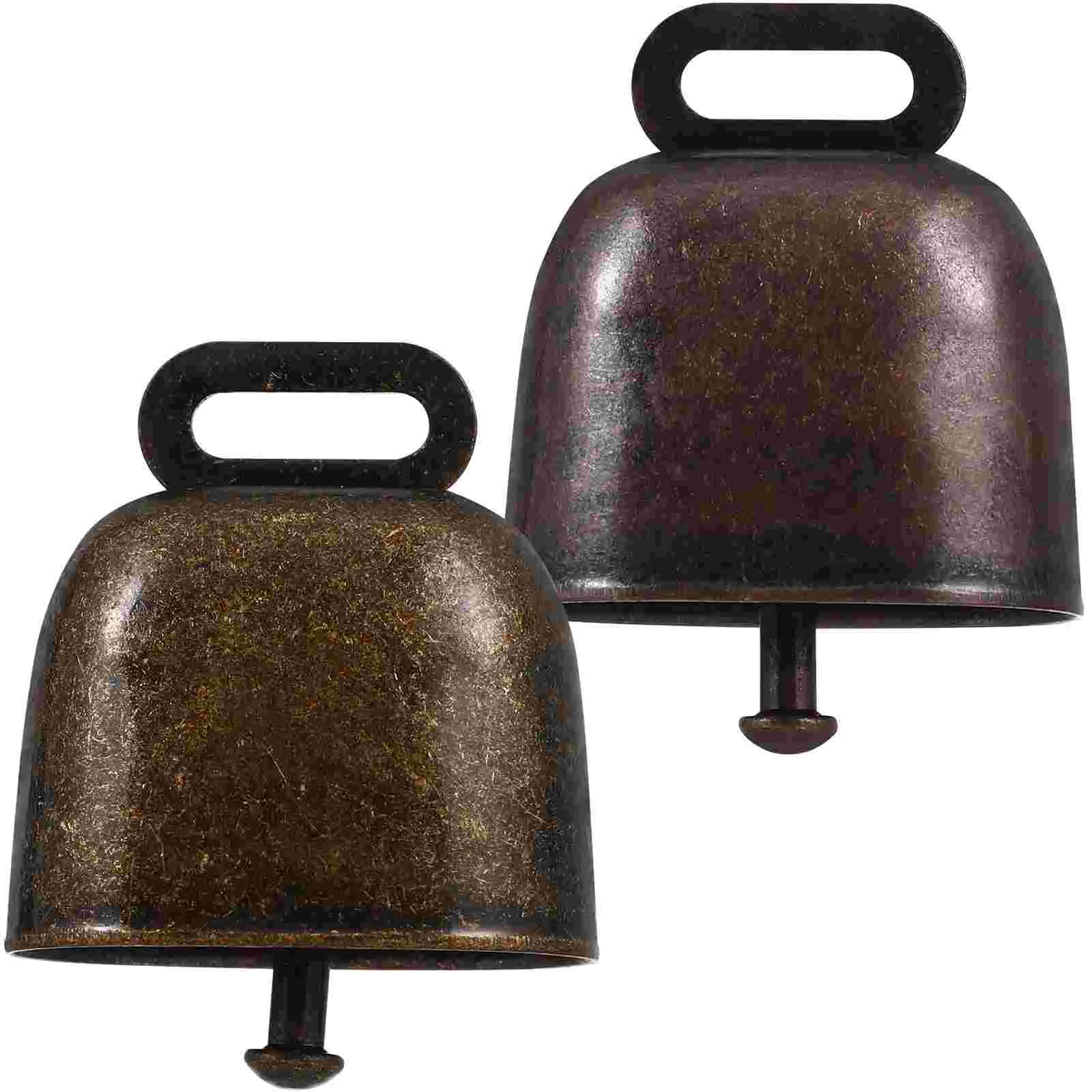 

2 Pcs Cow Bells Horse Sheep Grazing Bells Anti-lost Farming Accessories