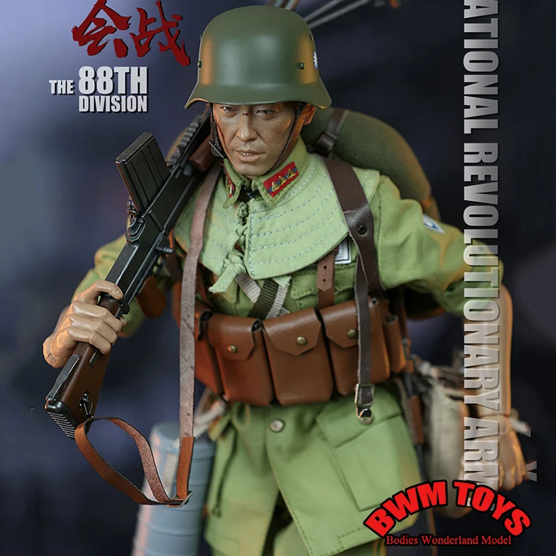 minitimes toys M037 1/6 Scale Chinese National Revolutionary Army Men 88th Division M037 Military Male Solider Action Figure