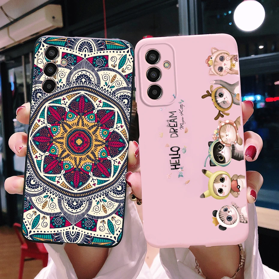 Чехол для Samsung Galaxy M23 5G чехол F23 2022 задняя крышка черный астронавт мрамор мягкий M 23