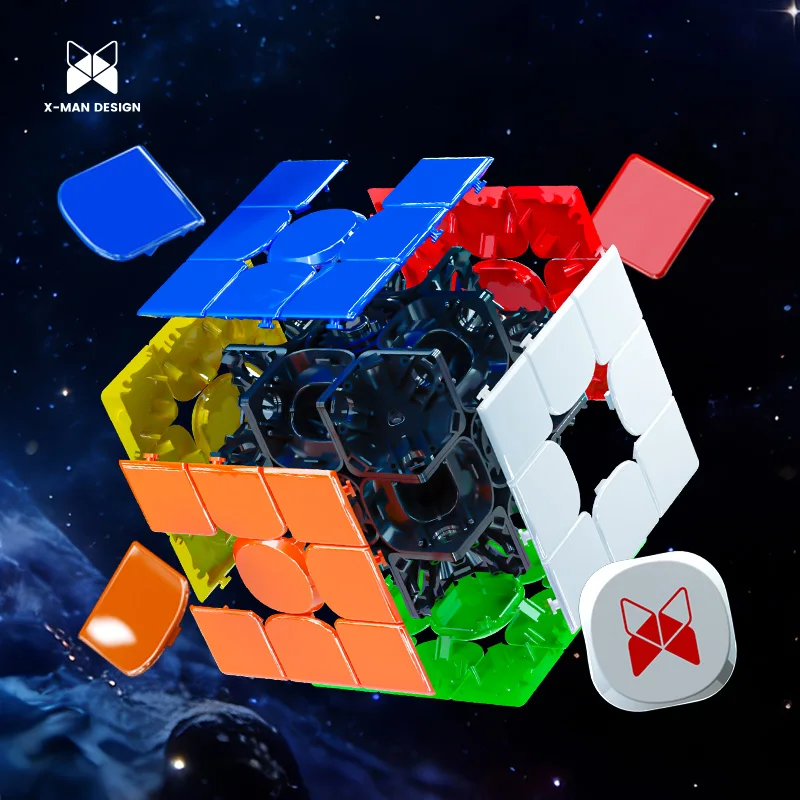 [SaoCube] QiYi X-Man Tornado V3M Премиальный флагманский магнитный скоростной кубик 3x3 с УФ-покрытием, совместная коллекция Qiyi SaoCube, головоломка Tornado (art.: 3920d8ecd25cb) - 3920d8ecd25cb
