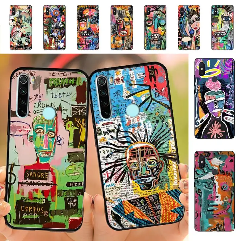 

INS Street Graffiti Painting Phone Case for Redmi Note 8 7 9 4 6 pro max T X 5A 3 10 lite pro