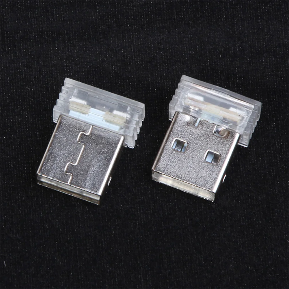 Акция! 1 шт. USB мини светодиодный интерьер автомобиля атмосферные огни