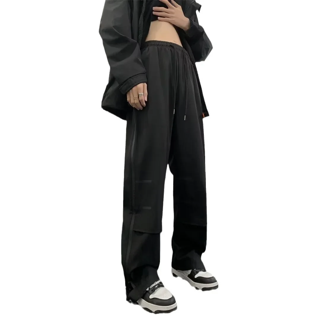 Мужские утолщенные брюки на флисовой подкладке осень-зима уличные