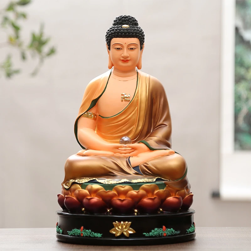 Фото GOOD LUCK Buddhism Southeast Asia HOME Shrine efficacious protection Patron saint Amitabha buddha RULAI FU God statue №1