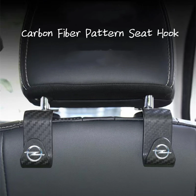 

2Pcs Car Seat Headrest Back Seat Hook ,Auto Back Seat Organizer Hanger Storage Holder for OPEL Car Accessories