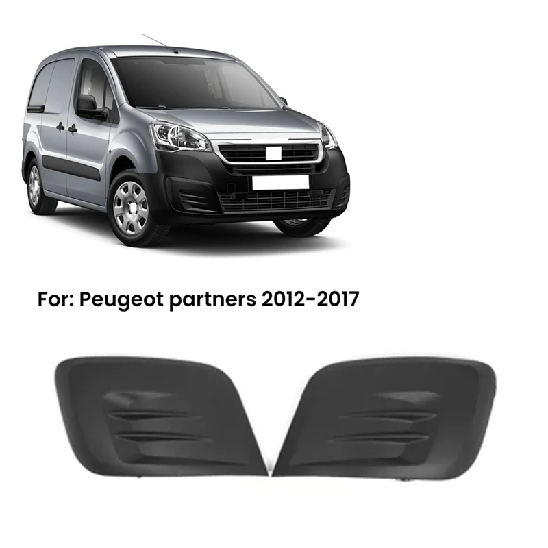 Передний бампер противотуманная Рабочая решетка для Citroen Berlingo Peugeot Partner 2015-2019 рама