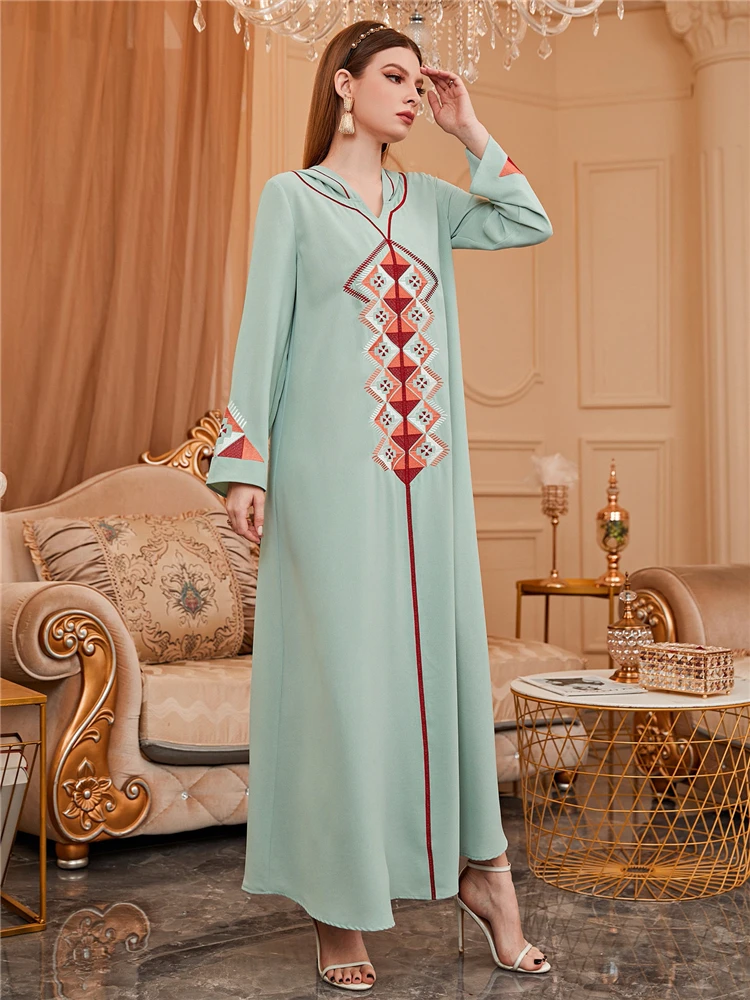 Ramadan Kaftan Turkey Dresses For Women Abaya Dubai Pakistan Arabic Islam Muslim Modest Dress Robe Arabe Djellaba Femme Vestidos