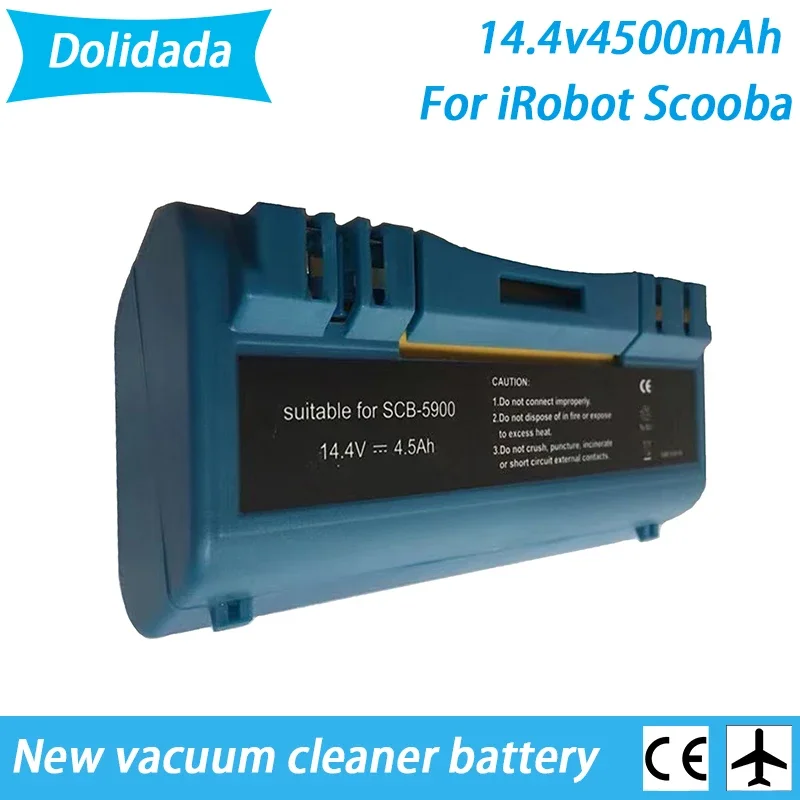 

Vacuum Cleaner Battery 14.4V 4500mAh Ni-MH Rechargeable Battery for iRobot Scooba 340 34001 350 380 385 390 5800 5900 6000