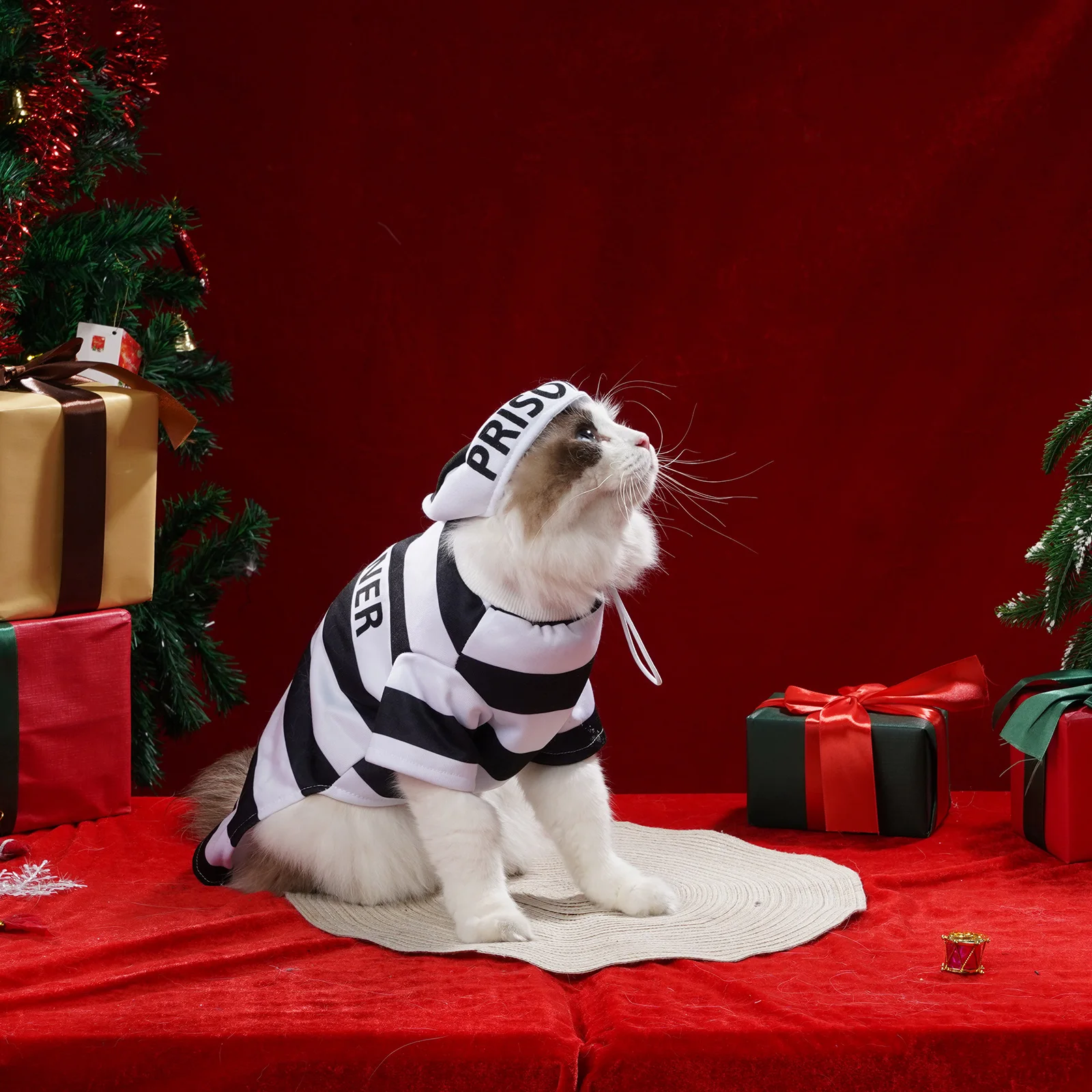 Хэллоуин домашнее животное собака щенок полицейский косплей костюм маленькие