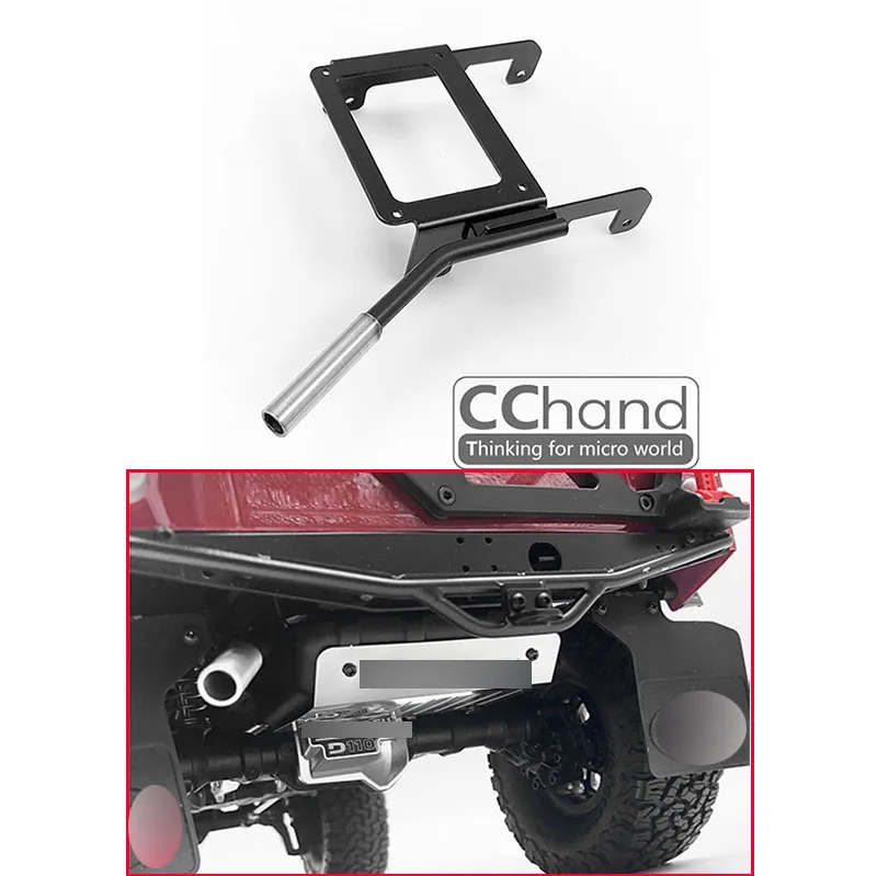 

Cchand запасные части металлическая выхлопная труба для 1/10 Defender 110 Trx4 радиоуправляемая модель автомобиля на гусеничном ходу