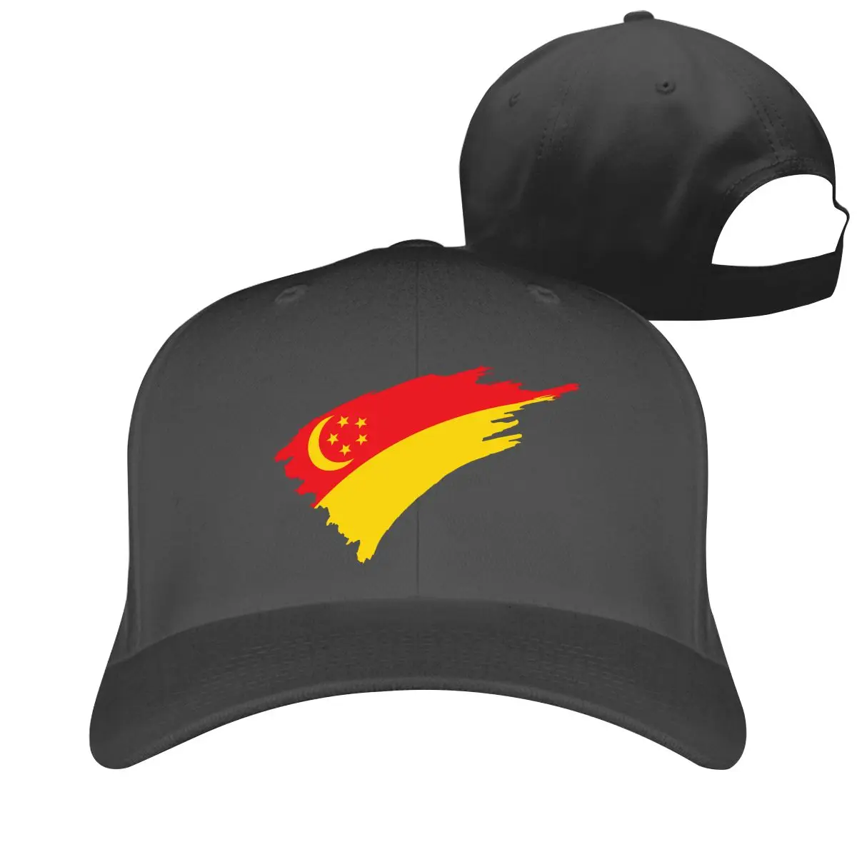 

Singapore Flag T mens & womens comfortable practical Baseball Cap