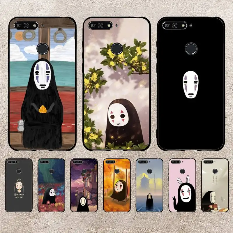 

Japan Anime Faceless Man Phone Case For Xiaomi 11 10 12Spro A2 A2lite A1 9 9SE 8Lite 8explorer F1 Poco 12S Ultra Cove