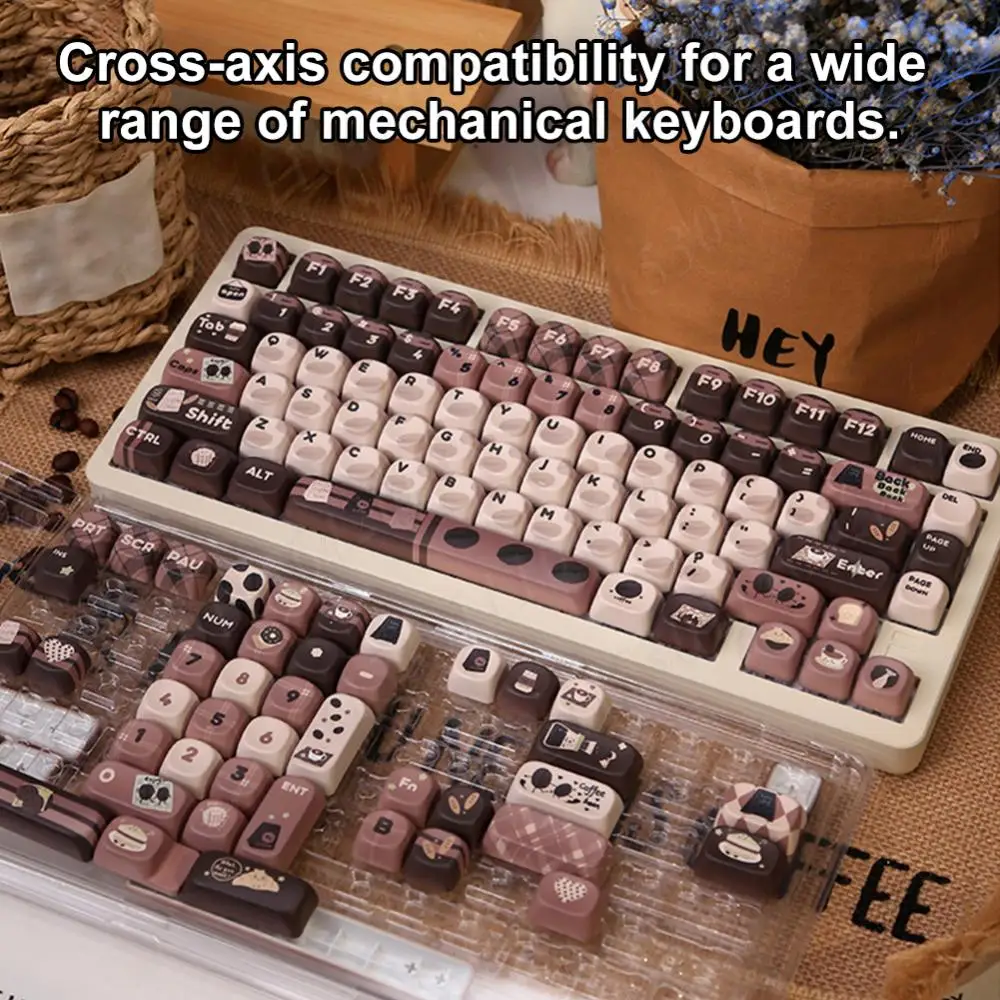 Новые 131 клавишные колпачки для клавиш из ПБТ набор механических колпачков