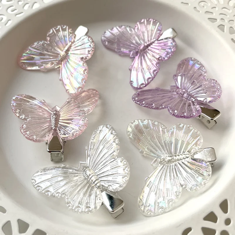 

10Pcs/lot new small butterfly hairpin cute bow girl hairpin