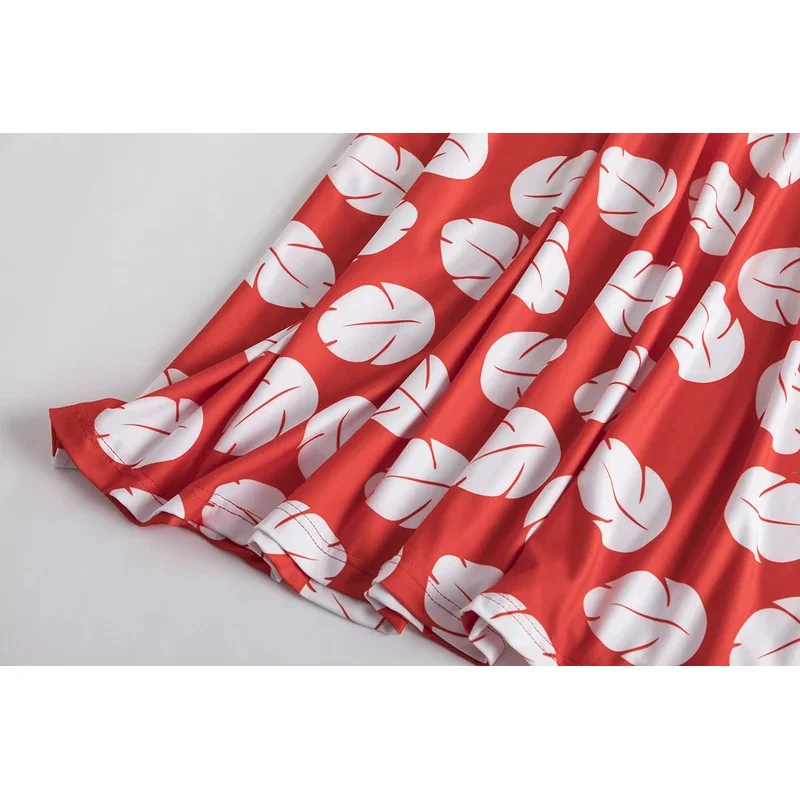 Женское платье для косплея красное до колена с коротким рукавом женское красными