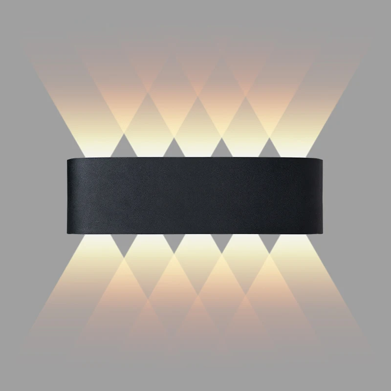 

LED Wall Lamp Outdoor Waterproof Garden Light Aluminum Modern Nordic Indoor Wall Sconce Lamps 85-265V 12W 10W 8W 6W 4W 2W IP65