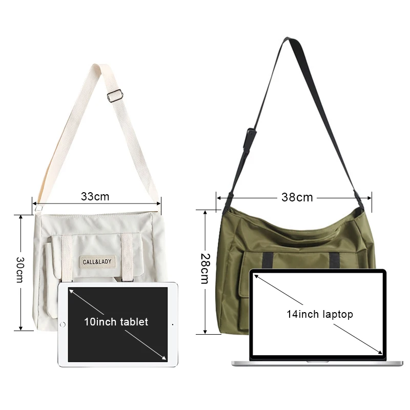 Multifunction Shoulder Bag Crossbody Bag with Many Pockets Waterproof Messenger Bag Surprise Gift for Children