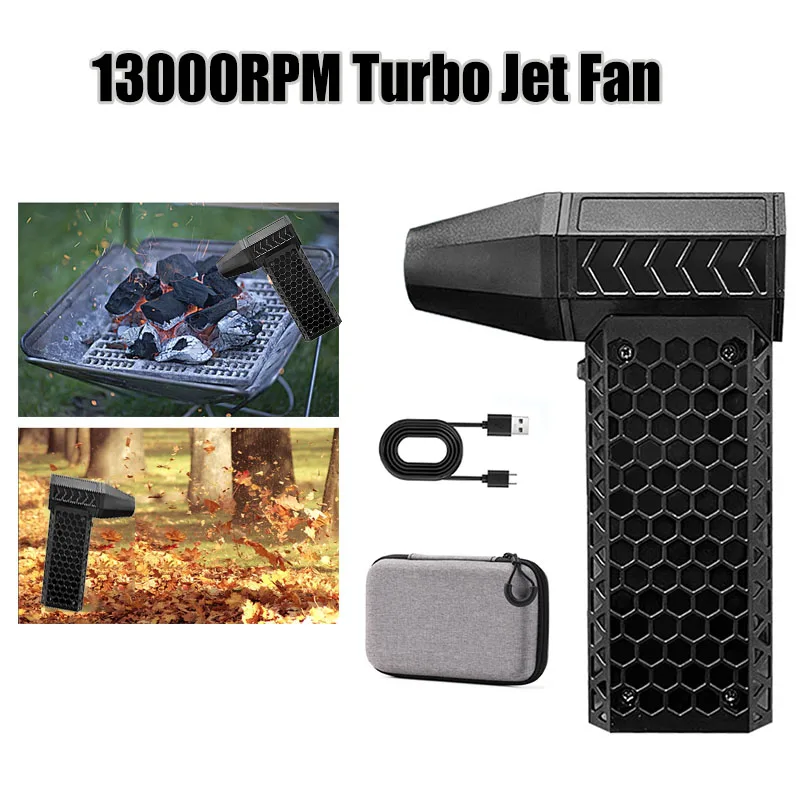 Мини-турбореактивный вентилятор 130000 Скорость ветра об/мин 52 м/с бесщеточный