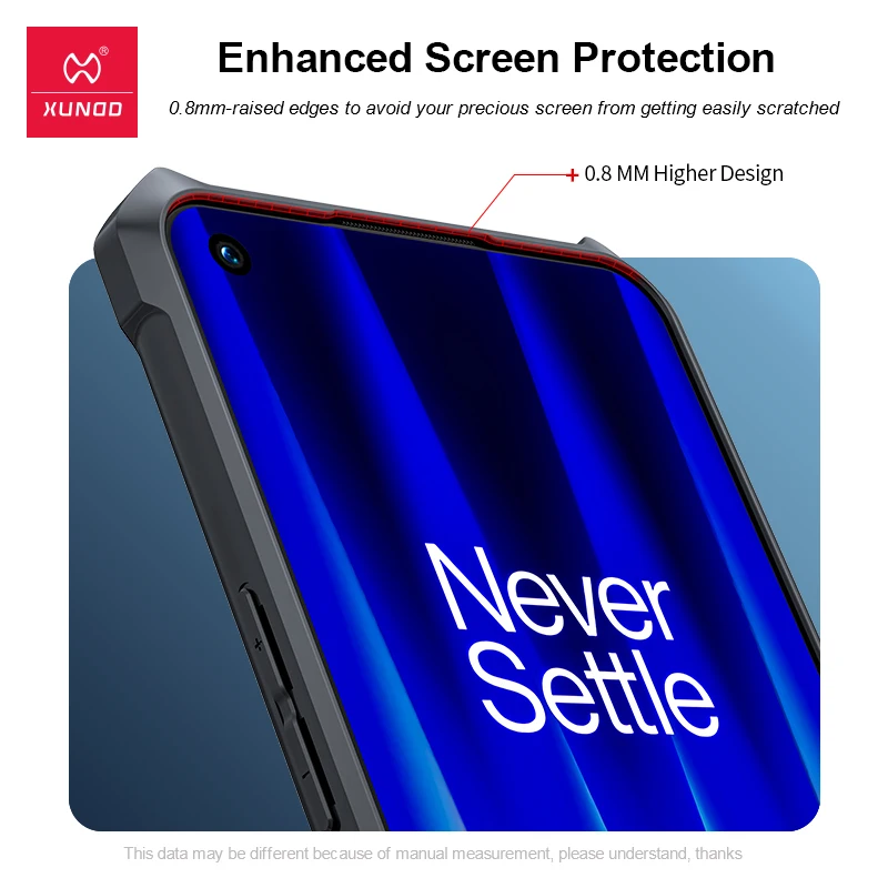 xundd case for oneplus nord ce 2 5g airbag bumper shockproof shell for nord 2 n20 5g case lens protection back clear phone cover free global shipping