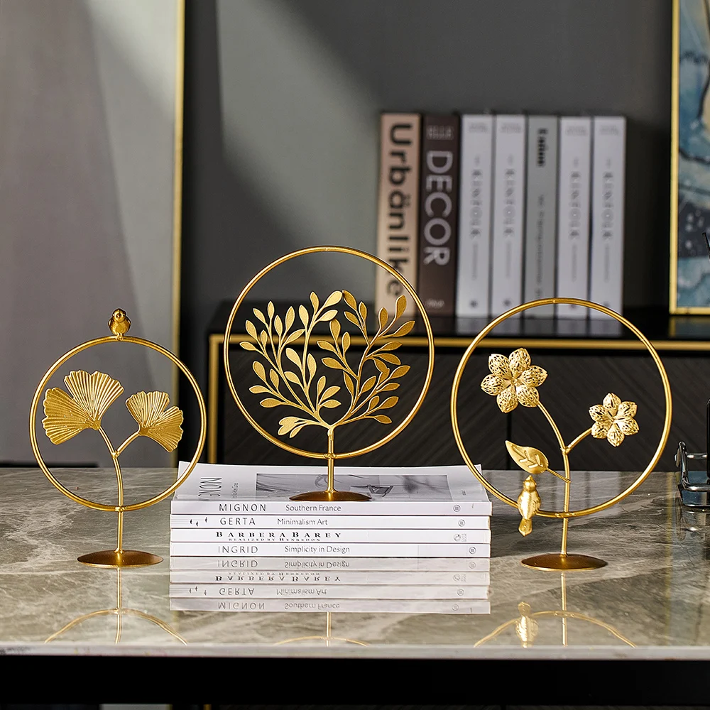 Роскошные аксессуары для домашнего декора в скандинавском стиле металлическое